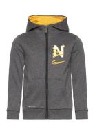 B Nk Df Perf Select Fz Sport Sweatshirts & Hoodies Hoodies Grey Nike