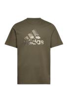 M Camo G T 1 Sport T-Kortærmet Skjorte Khaki Green Adidas Sportswear