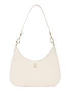 Th Logotape Shoulder Bag Bags Small Shoulder Bags-crossbody Bags Cream...