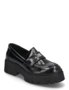 Kris_Loafer_Brpu Shoes Heels Heeled Loafers Black HUGO