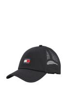 Tjm Heritage Trucker Cap Accessories Headwear Caps Black Tommy Hilfige...