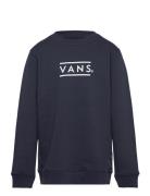 By Half Box Crew Tops Sweatshirts & Hoodies Sweatshirts Navy VANS