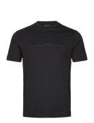 T-Shirt Designers T-Kortærmet Skjorte Black Emporio Armani