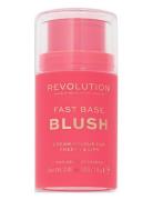 Revolution Fast Base Blush Stick Bloom Rouge Makeup Pink Revolution Be...