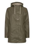 Rain Jackets Outerwear Rainwear Rain Coats Green Ilse Jacobsen