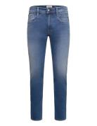 Anbass Trousers Slim 573 Eco Plus Bottoms Jeans Slim Blue Replay