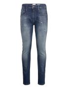 Anbass Trousers Slim Bottoms Jeans Slim Blue Replay