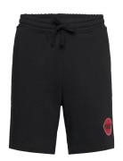 Decrio Bottoms Shorts Sweat Shorts Black HUGO