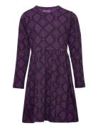 Snakeskin Ls Dress Dresses & Skirts Dresses Casual Dresses Long-sleeve...