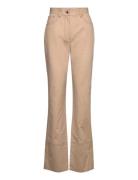 Str Cttn Bootcut.cot Bottoms Jeans Boot Cut Beige Helmut Lang