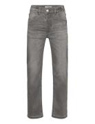 Trousers Denim Jersey Staffan Bottoms Jeans Regular Jeans Grey Lindex