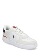 Masters Court Suede-Leather Sneaker Low-top Sneakers White Polo Ralph ...