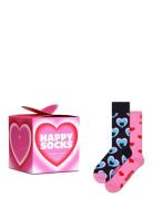 2-Pack Valentine’s Socks Gift Set Underwear Socks Regular Socks Pink H...