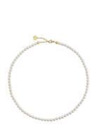 Lilian Necklace Multi M Gold Accessories Jewellery Necklaces Dainty Ne...
