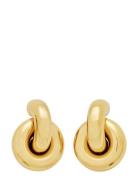 Redondo Studs L Accessories Jewellery Earrings Studs Gold Edblad