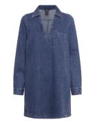 Dress Aster Kort Kjole Blue Lindex