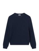 Nina Knit Tops Knitwear Jumpers Navy STUDIO FEDER