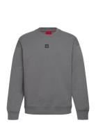 Dettil Tops Sweatshirts & Hoodies Sweatshirts Grey HUGO