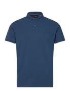 Bowman Logo Polo Sport Polos Short-sleeved Blue Sail Racing