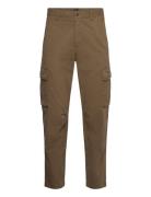 Sisla-8-Cargo Bottoms Trousers Cargo Pants Khaki Green BOSS