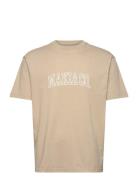 Nord T-Shirt Tops T-Kortærmet Skjorte Beige Makia