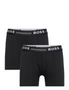 Set Of 2 Boxer Shorts Night & Underwear Underwear Underpants Black BOS...