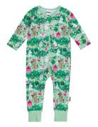 Grönska Pyjamas Pyjamas Sie Jumpsuit Green MUMIN