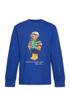 Polo Bear Cotton Long-Sleeve Tee Tops T-shirts Long-sleeved T-Skjorte ...