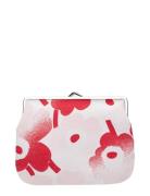 Mini Unikko Häivähdys Puolikas Purse Toilettaske Red Marimekko Home