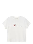 Zikasy T-Shirt Tops T-Kortærmet Skjorte White Sofie Schnoor Young