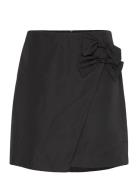 Reginaebbmadinelle Skirt Skirts Short Skirts Black Bruuns Bazaar