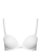 Push Up Plunge Lingerie Bras & Tops Push Up Bras White Calvin Klein