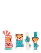 Foot And Hand Rattle Toys Baby Toys Rattles Multi/patterned Ludi