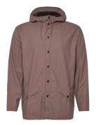 Jacket W3 Outerwear Rainwear Rain Coats Brown Rains