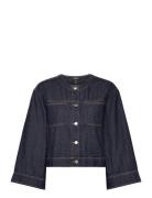 Jacket Biona Jakke Denimjakke Navy Lindex