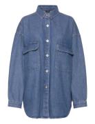 Shirt Gunhild Denim Tops Shirts Denim Shirts Blue Lindex