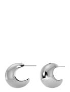 Bold Creoles L Accessories Jewellery Earrings Hoops Silver Edblad