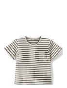 Lakesb T-Shirt Tops T-Kortærmet Skjorte White Sofie Schnoor Baby And K...