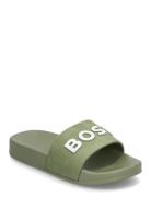 Aqua Slides Shoes Summer Shoes Pool Sliders Green BOSS