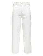 Onsfade Loose White 1661 Pim Dnm Bottoms Jeans Relaxed White ONLY & SO...