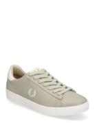 Spencer Leather Low-top Sneakers Green Fred Perry