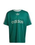 Adicolor Poly T Sport T-Kortærmet Skjorte Green Adidas Originals