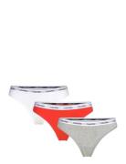 Thong 3Pk G-streng Undertøj Multi/patterned Calvin Klein