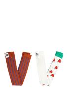 Arrowed Heart 2-Pack Leggings Tights Multi/patterned Mini Rodini