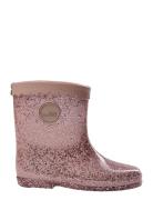 Janetsk Rubber Boot W/O Lining Shoes Rubberboots High Rubberboots Pink...