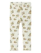 Nbfgavo Eka Slim Legging Lil Bottoms Leggings Cream Lil'Atelier