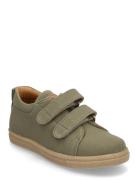 Shoes - Flat - With Velcro Low-top Sneakers Khaki Green ANGULUS