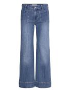 Sw007 St Monica Low Bottoms Jeans Flares Blue Jeanerica