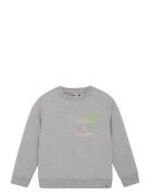 Sweater Textprint Tops Sweatshirts & Hoodies Sweatshirts Grey Daily 7