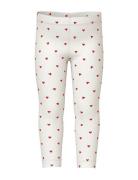 Nmfdheart Xsl Legging Bottoms Leggings White Name It